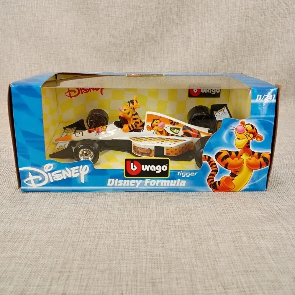 Bburago 1:24 Scale Diecast Disney Formula Tigger Racing Car Burago NIB